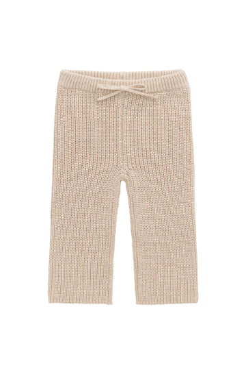 Morgan Pant - Oatmeal Marle Childrens Pant from Jamie Kay Australia