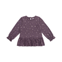 Organic Cotton Bailey Top - Goldie Huckleberry Large Childrens Top from Jamie Kay Australia