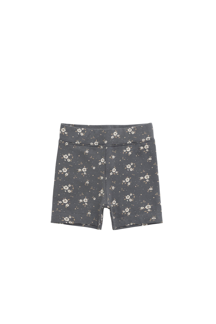 Organic Cotton Everyday Bike Short - Lulu Bloom Lava Childrens Short from Jamie Kay Australia