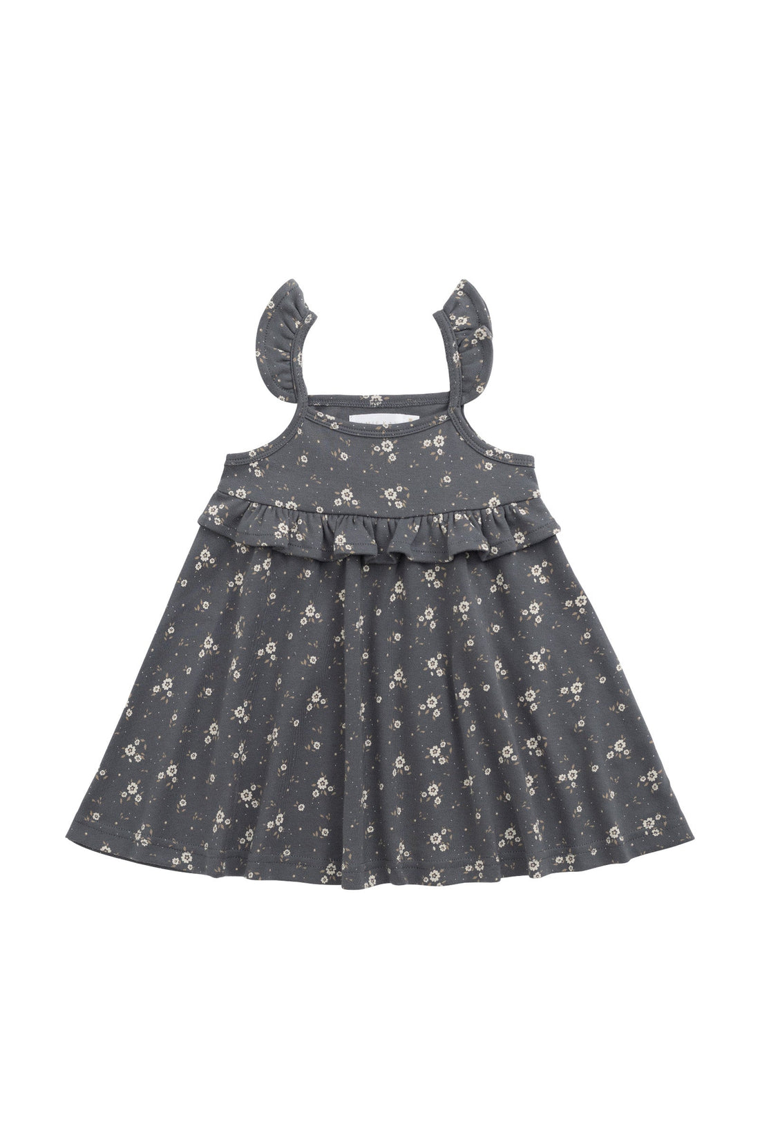 Organic Cotton Molly Dress - Lulu Bloom Lava Childrens Dress from Jamie Kay Australia