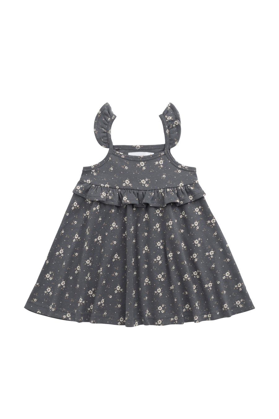 Organic Cotton Molly Dress - Lulu Bloom Lava Childrens Dress from Jamie Kay Australia