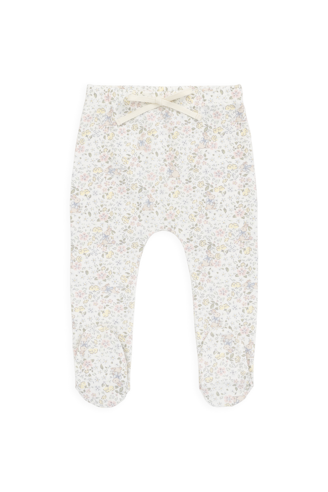 Organic Cotton Footed Pant-Cottage Garden Childrens Pant from Jamie Kay Australia