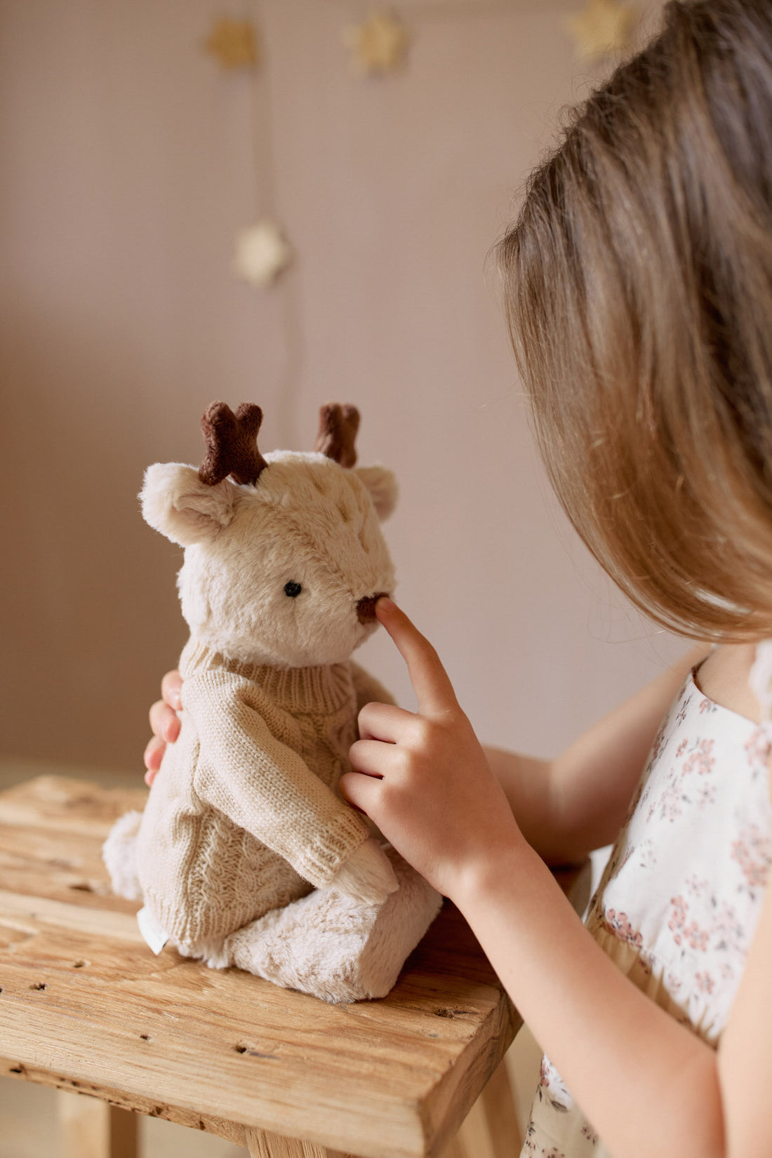 Snuggle Bunnies - Fable The Cosy Deer Childrens Toy from Jamie Kay Australia