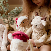 Snuggle Bunnies - Christmas Georgie Childrens Toy from Jamie Kay Australia