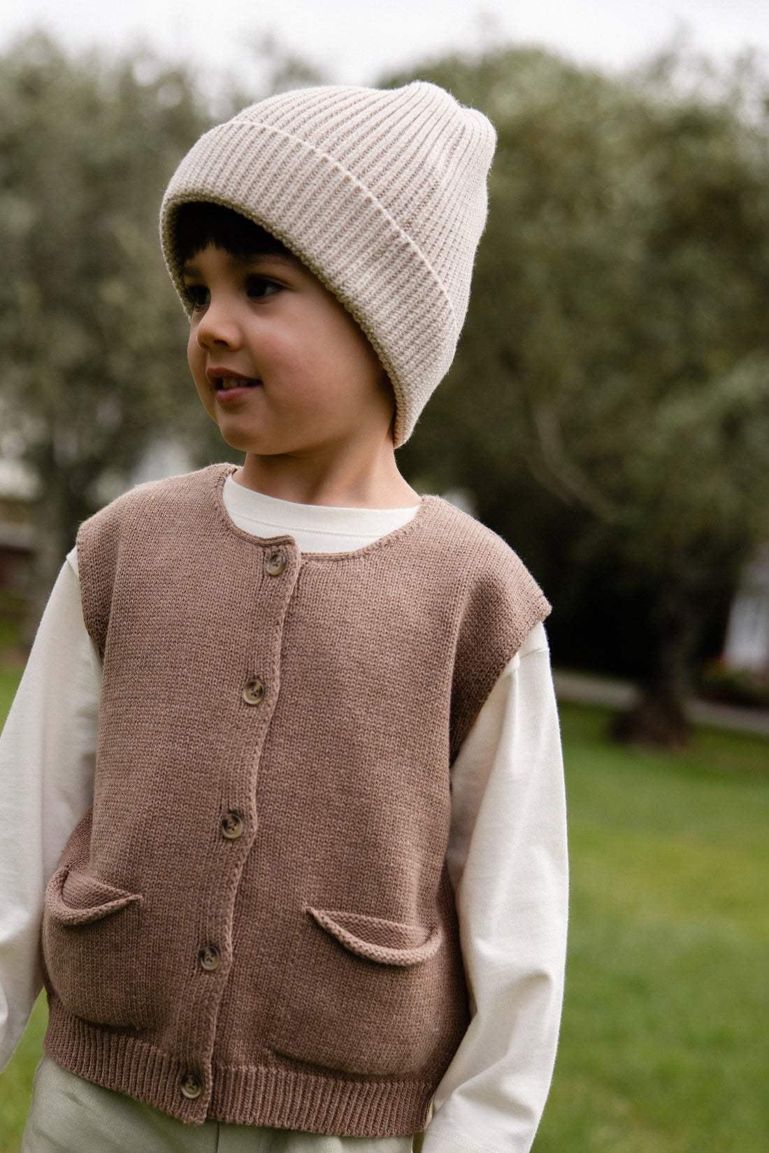 Flynn Vest - Doe Childrens Vest from Jamie Kay Australia