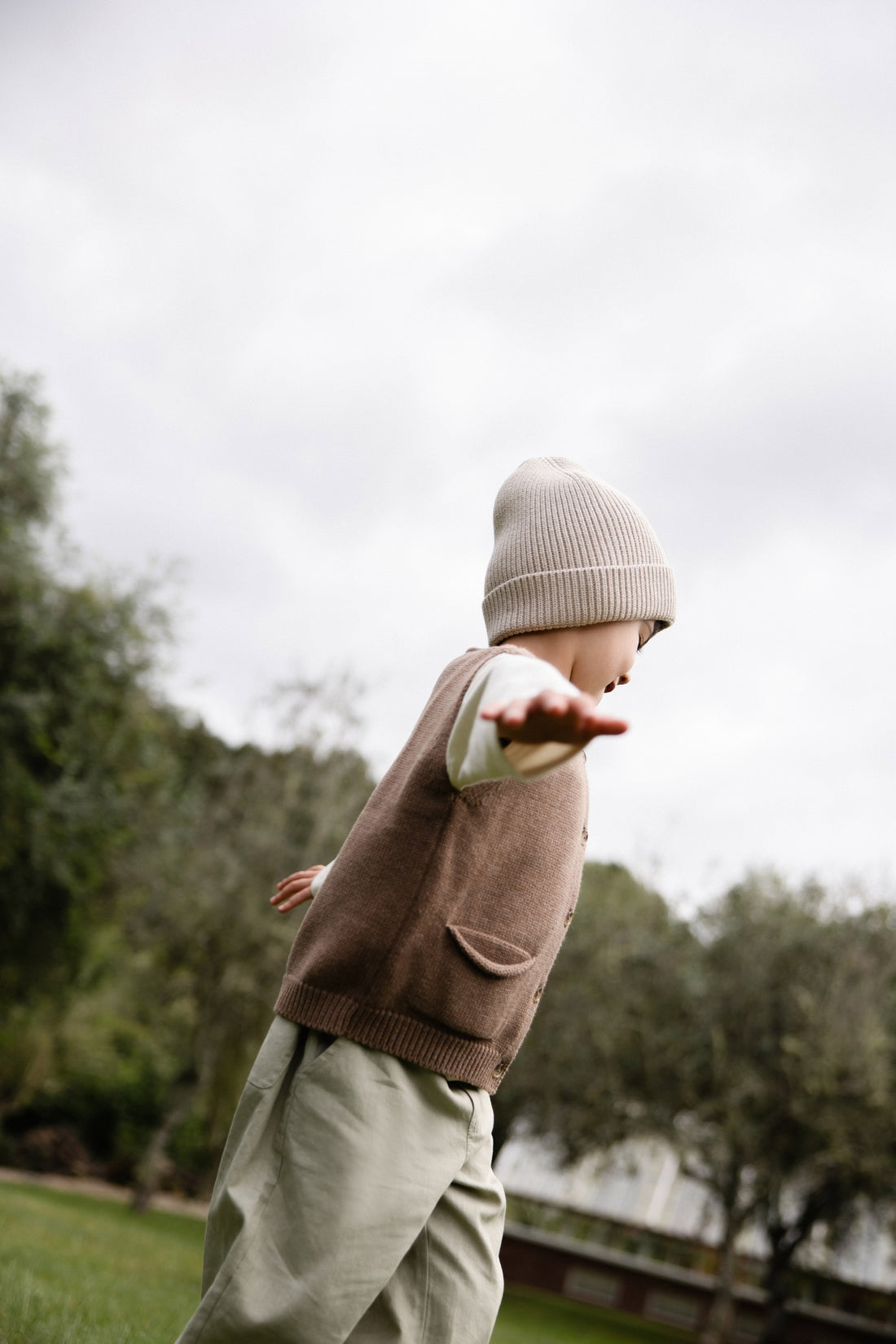 Flynn Vest - Doe Childrens Vest from Jamie Kay Australia