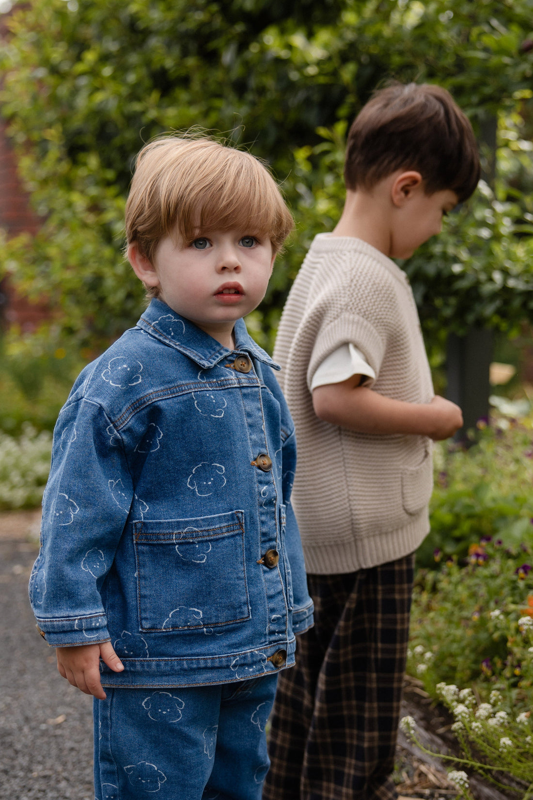 Axel Jacket-Haru Denim Childrens Jacket from Jamie Kay Australia