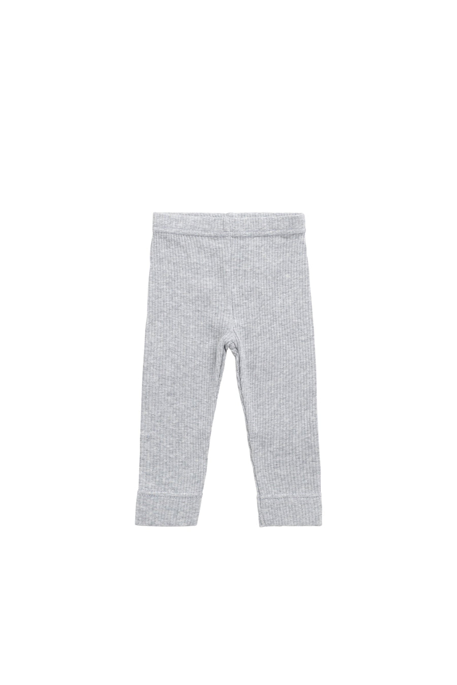 Organic Cotton Modal Everyday Legging - Light Grey Marle Childrens Legging from Jamie Kay Australia