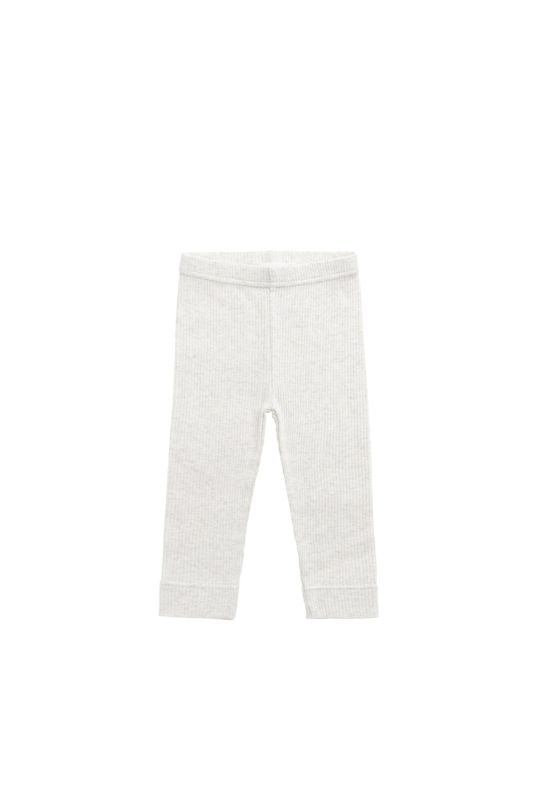 Organic Cotton Modal Everyday Legging - Oatmeal Marle Childrens Legging from Jamie Kay Australia