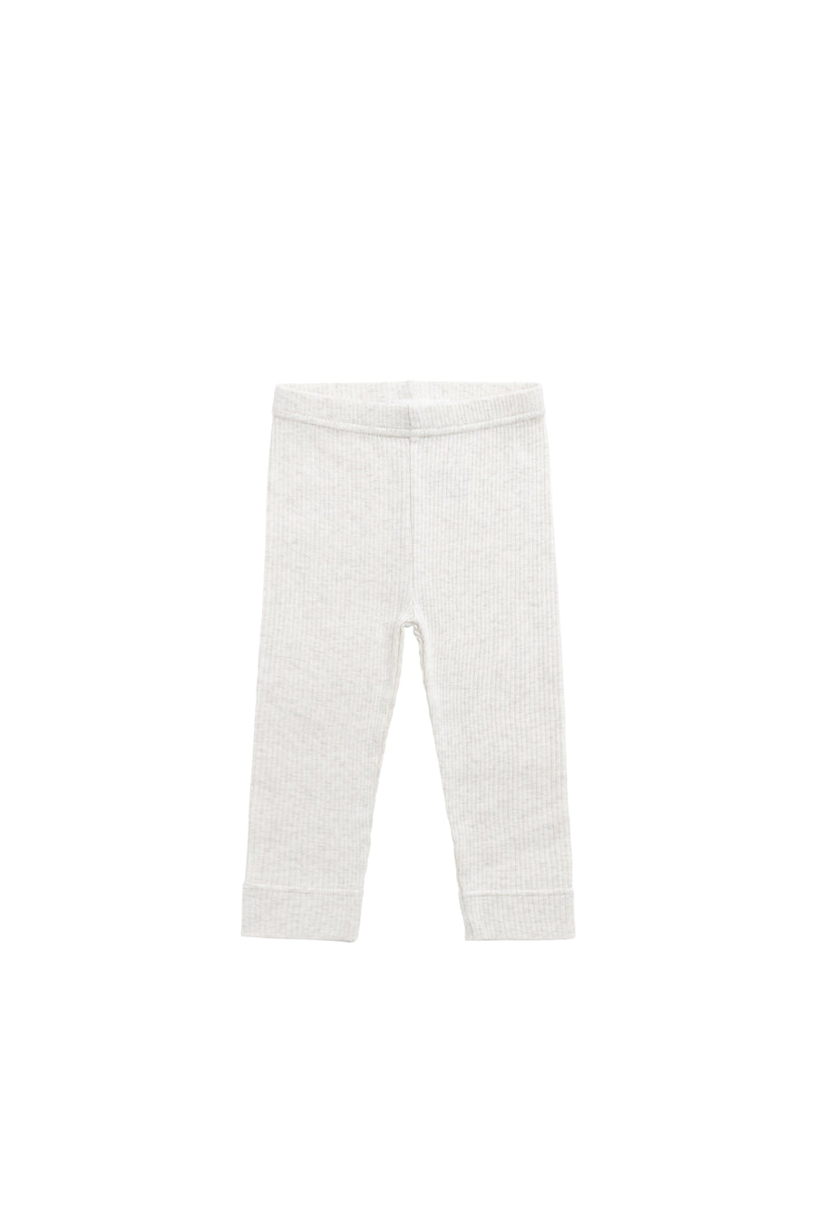 Organic Cotton Modal Everyday Legging - Oatmeal Marle Childrens Legging from Jamie Kay Australia