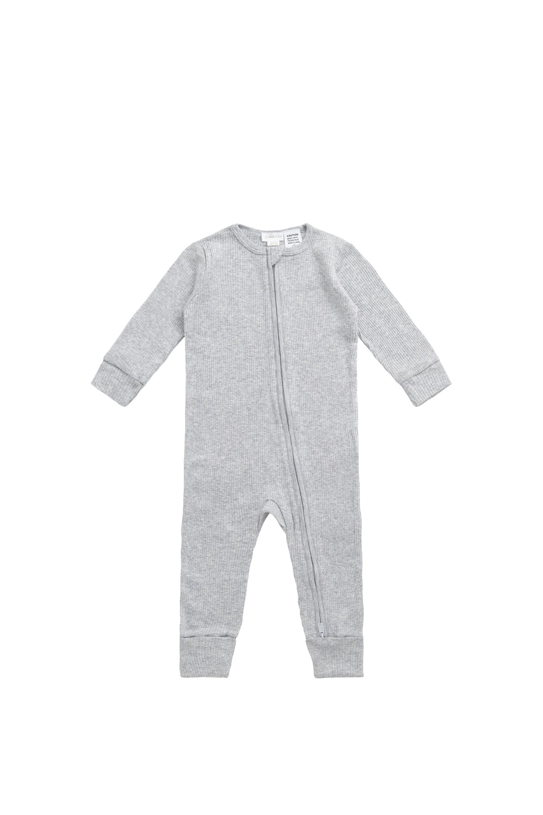 Organic Cotton Modal Frankie Onepiece - Light Grey Marle Childrens Onepiece from Jamie Kay Australia