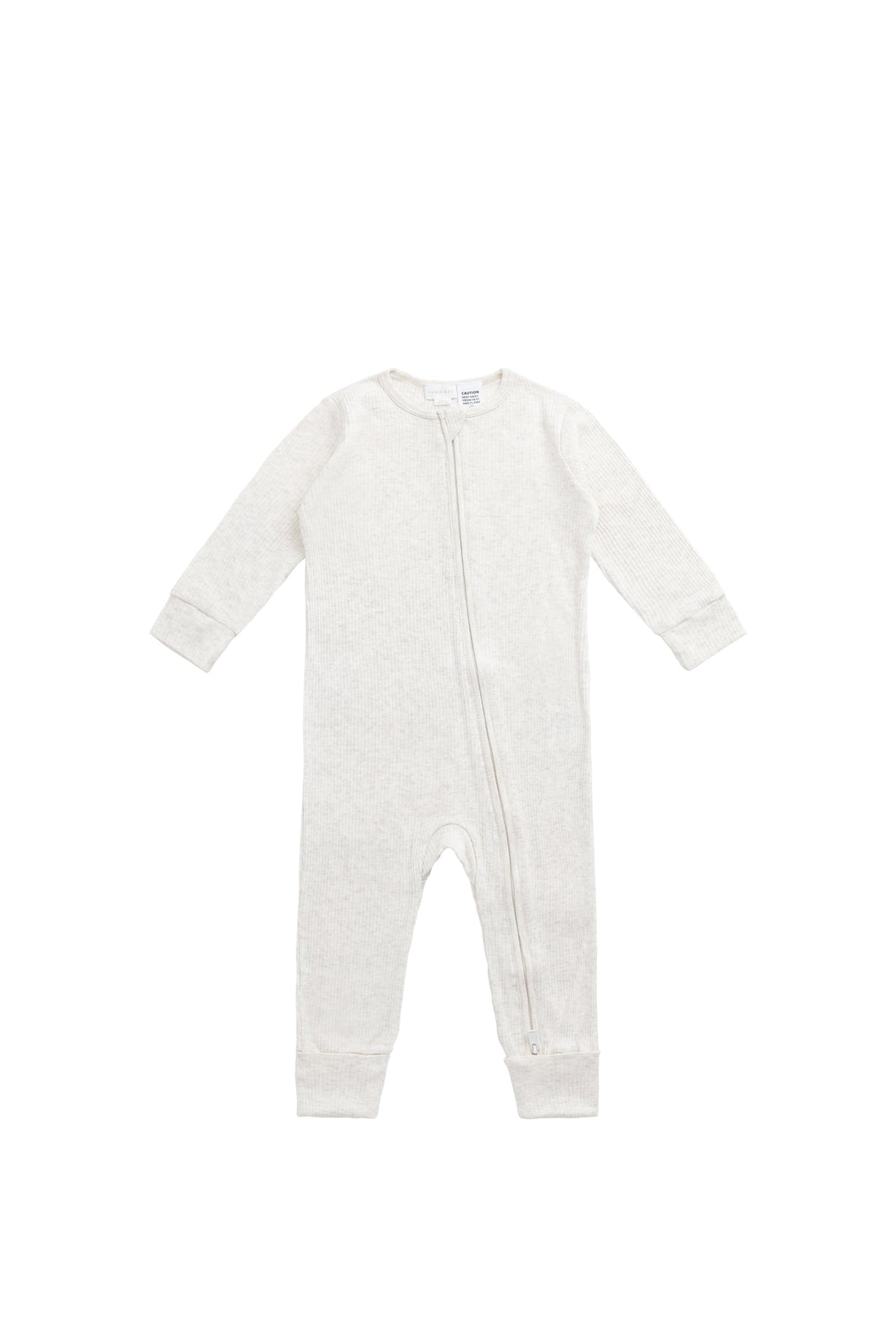 Organic Cotton Modal Frankie Onepiece - Oatmeal Marle Childrens Onepiece from Jamie Kay Australia