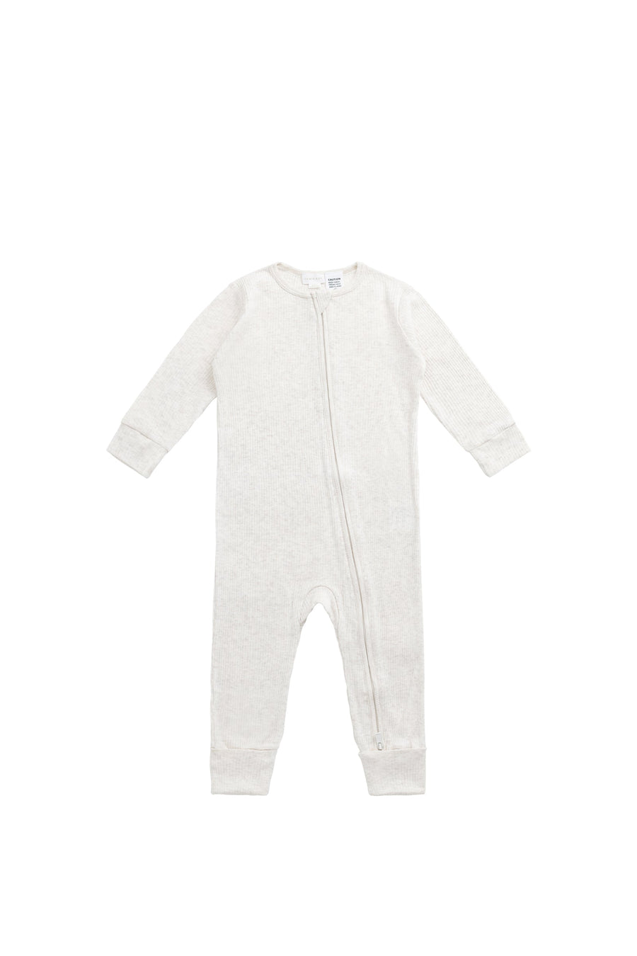 Organic Cotton Modal Frankie Onepiece - Oatmeal Marle Childrens Onepiece from Jamie Kay Australia