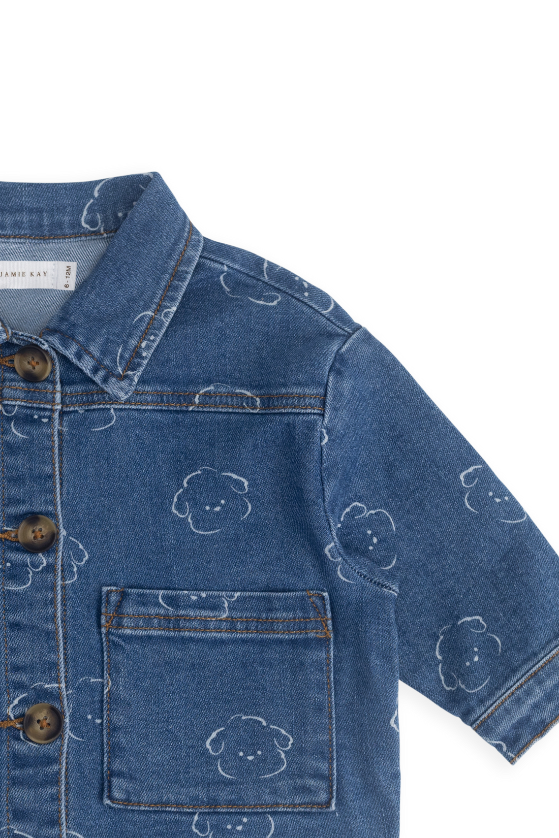 Axel Jacket-Haru Denim Childrens Jacket from Jamie Kay Australia