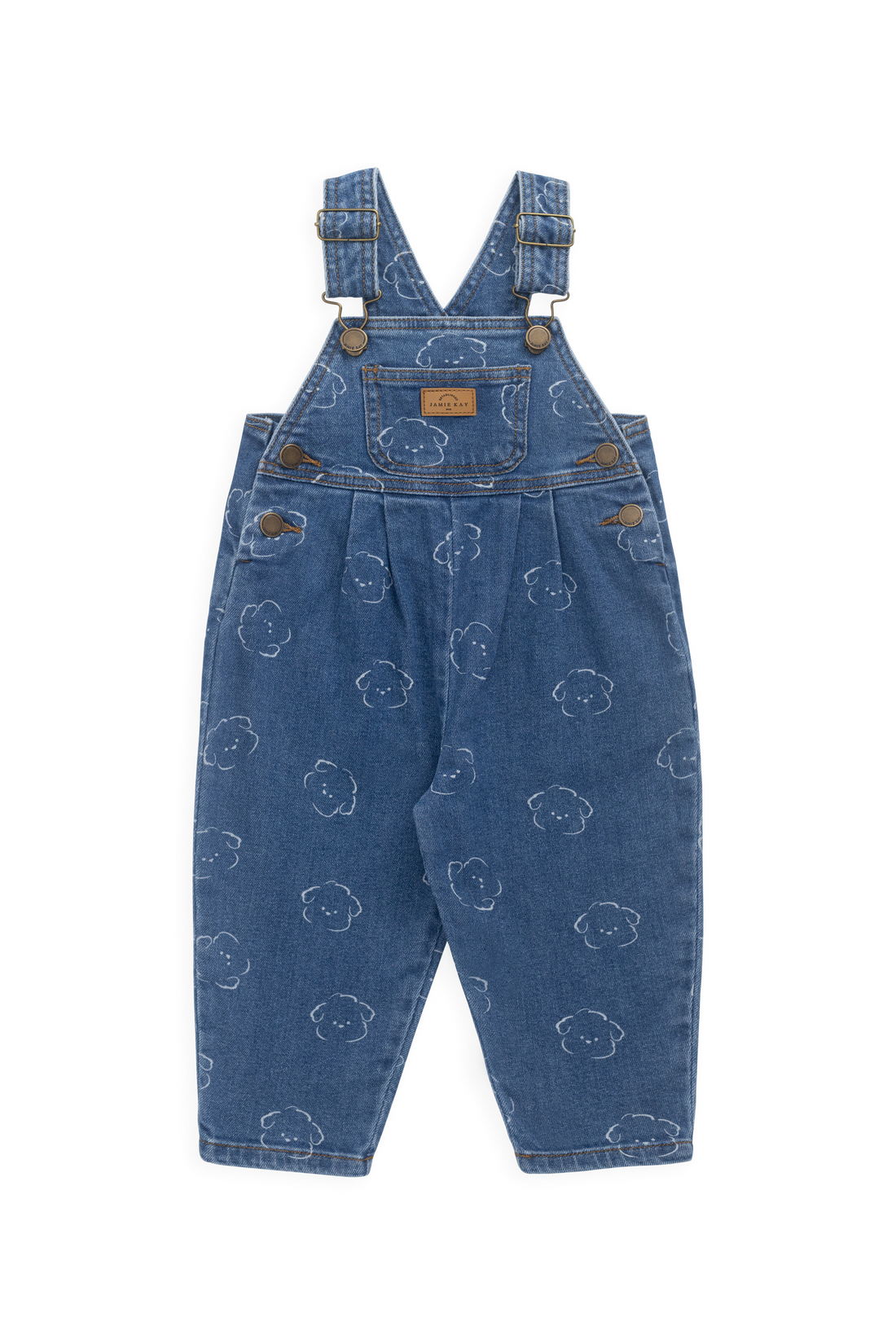 Blair Overall-Haru Denim Childrens Overall from Jamie Kay Australia