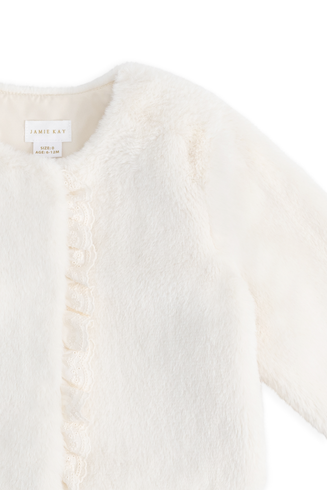 Bowie Jacket-Vanilla Childrens Footwear from Jamie Kay Australia