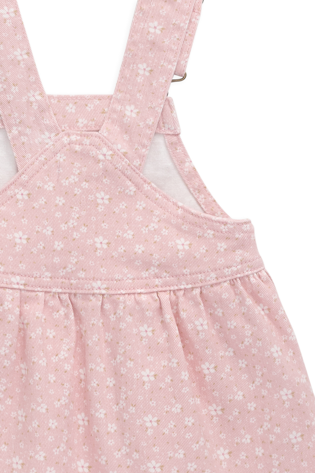 Norah Overall Dress-Paula Powder Childrens Dress from Jamie Kay Australia