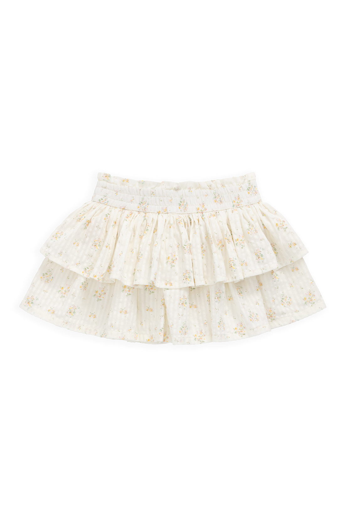 Organic Cotton Cosette Skirt-Justine Parchment Childrens Skirt from Jamie Kay Australia
