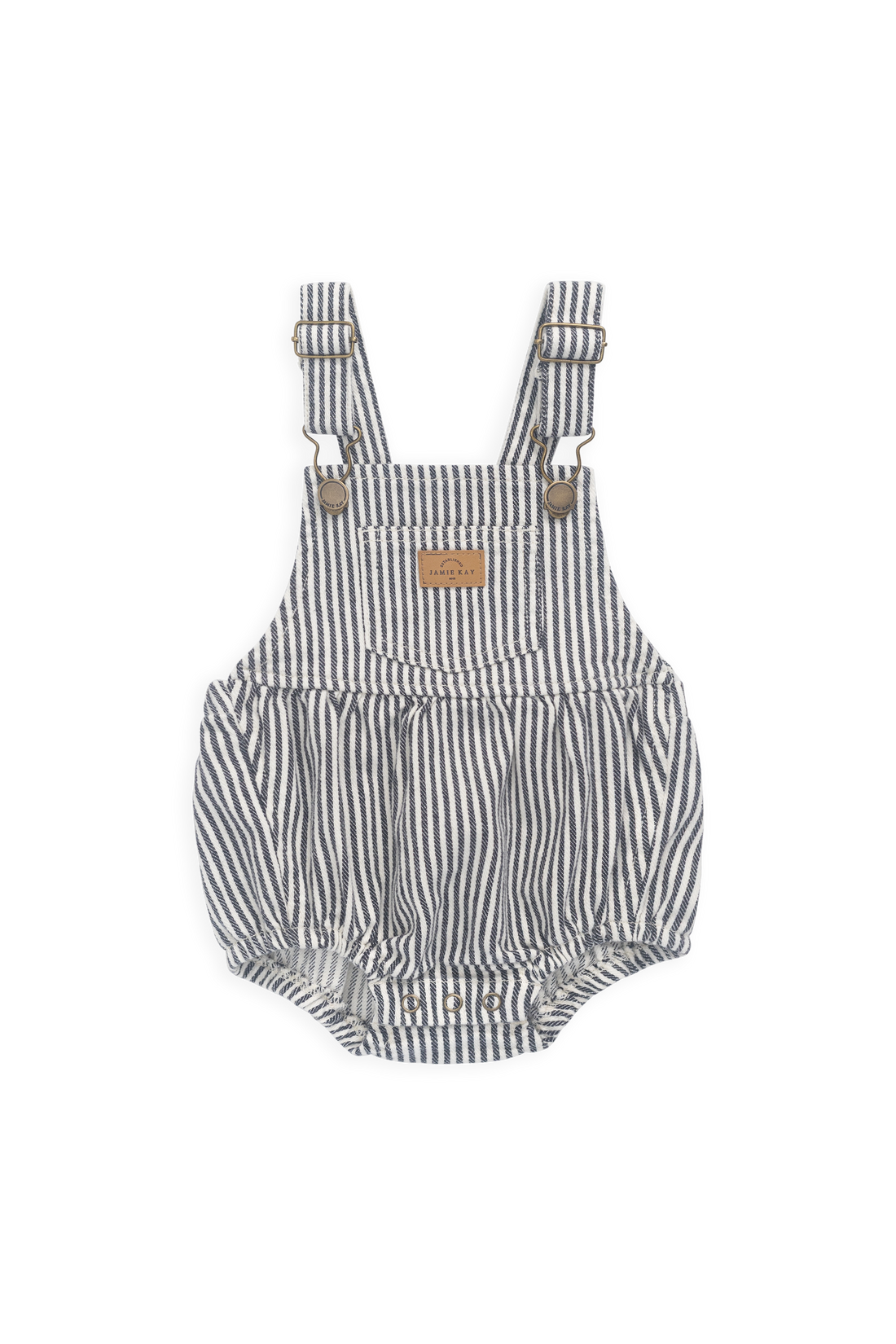 Pax Playsuit-Sailor Stripe Eclipse / Cloud Childrens Playsuit from Jamie Kay Australia