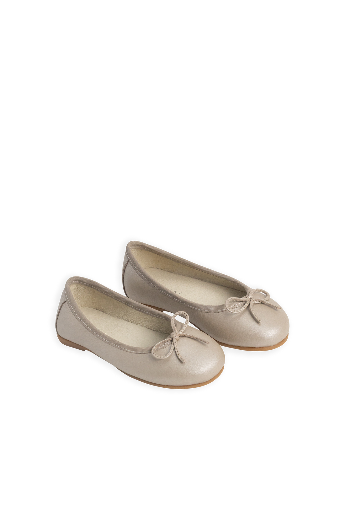 Zuri Ballet Flat-Matt Gold Childrens Footwear from Jamie Kay Australia