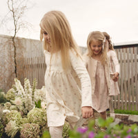 Organic Cotton Poppy Dress - Meredith Egret Childrens Dress from Jamie Kay Australia