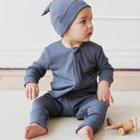 Organic Cotton Modal Marley Beanie - Arctic Childrens Hat from Jamie Kay Australia