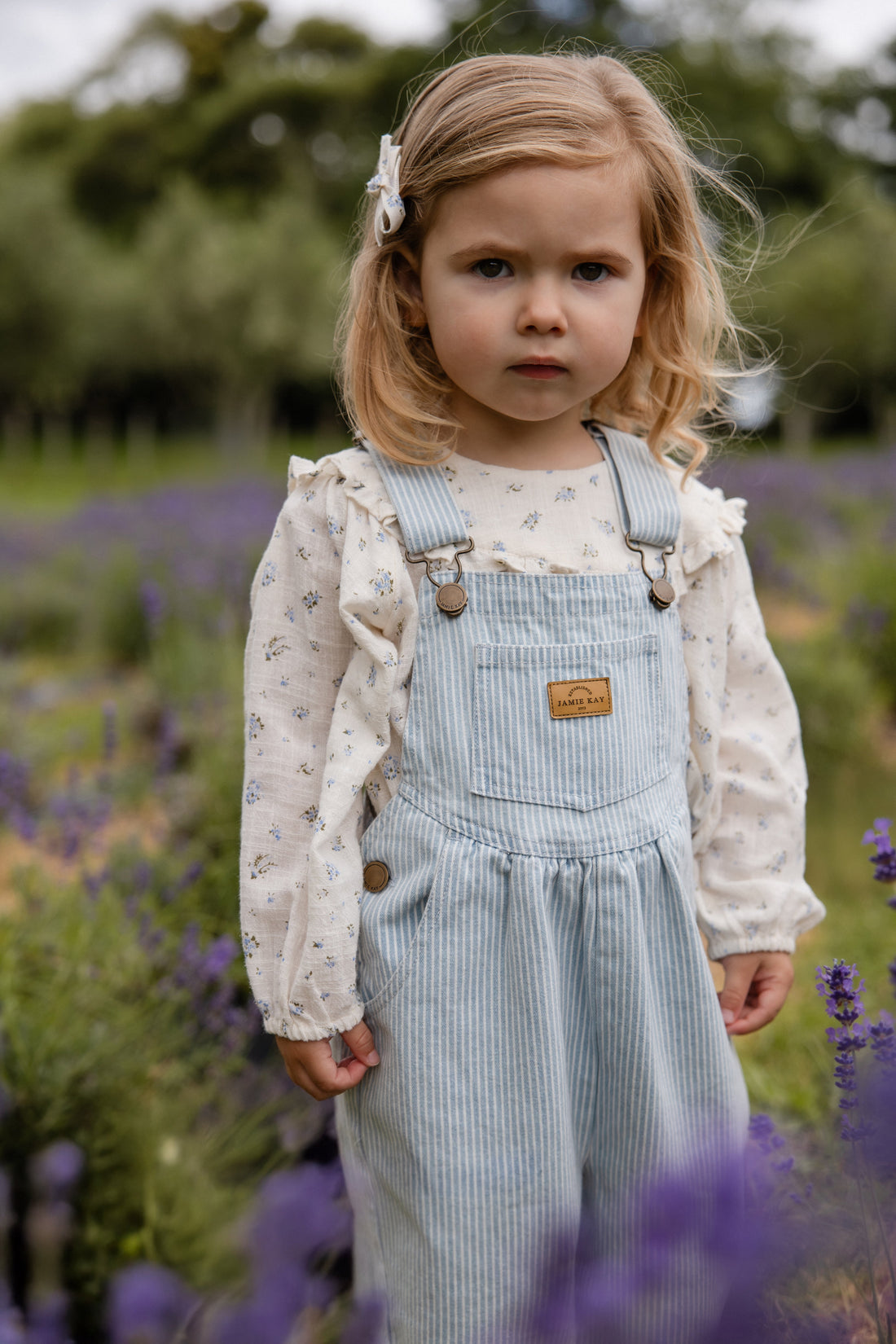 Cecil Overall - Sunday Stripe Childrens Overall from Jamie Kay Australia