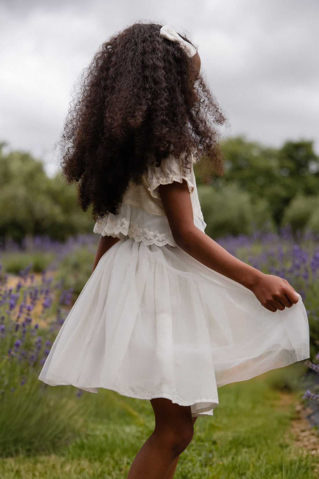 Lucille Skirt - Sea Childrens Skirt from Jamie Kay Australia