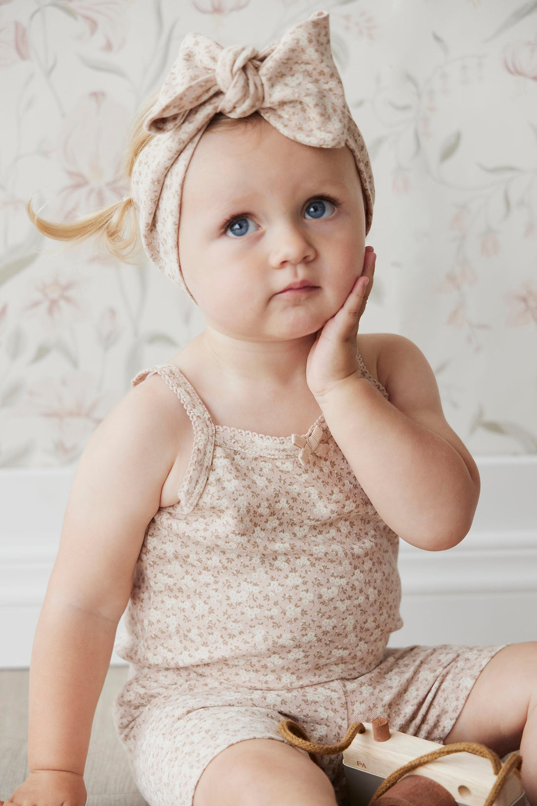 Organic Cotton Singlet - Rosalie Fields Childrens Top from Jamie Kay Australia