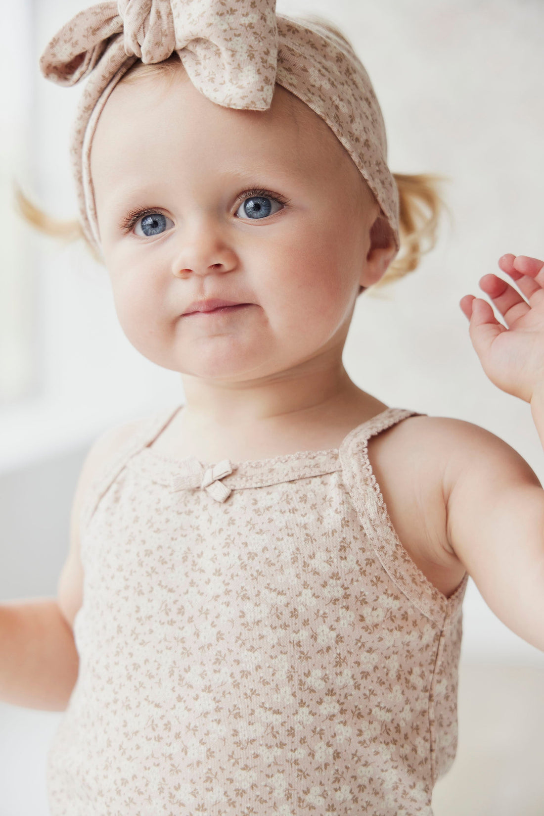 Organic Cotton Singlet - Rosalie Fields Childrens Top from Jamie Kay Australia