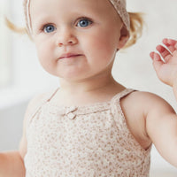 Organic Cotton Singlet - Rosalie Fields Childrens Top from Jamie Kay Australia