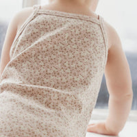 Organic Cotton Singlet - Rosalie Fields Childrens Top from Jamie Kay Australia