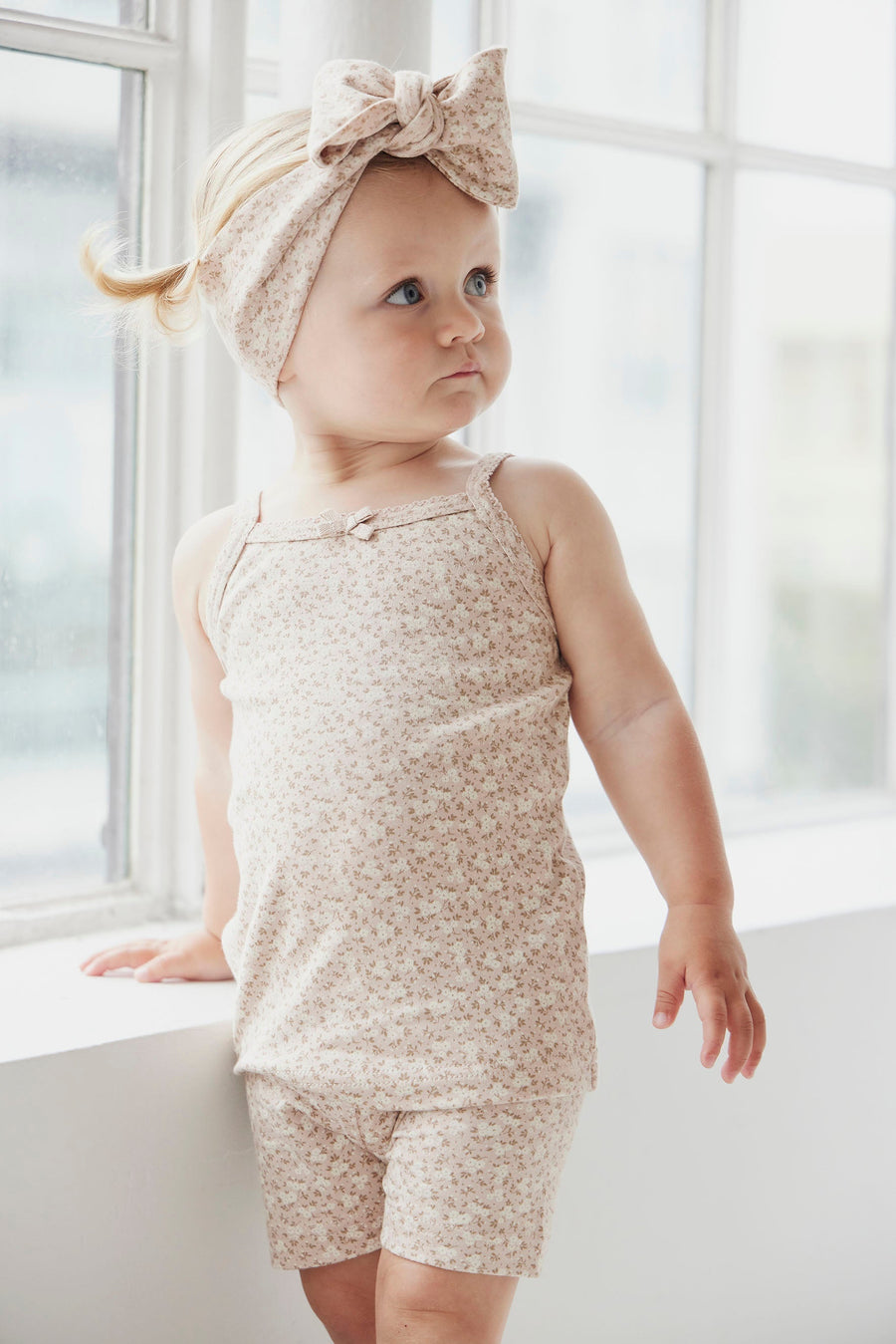 Organic Cotton Singlet - Rosalie Fields Childrens Top from Jamie Kay Australia