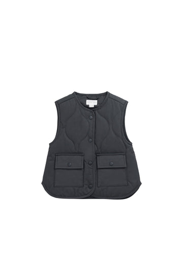 Arie Puffer Vest - Arctic Childrens Jacket from Jamie Kay Australia