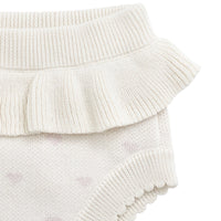 Celine Bloomer - Whisper White Little Love Childrens Bloomer from Jamie Kay Australia