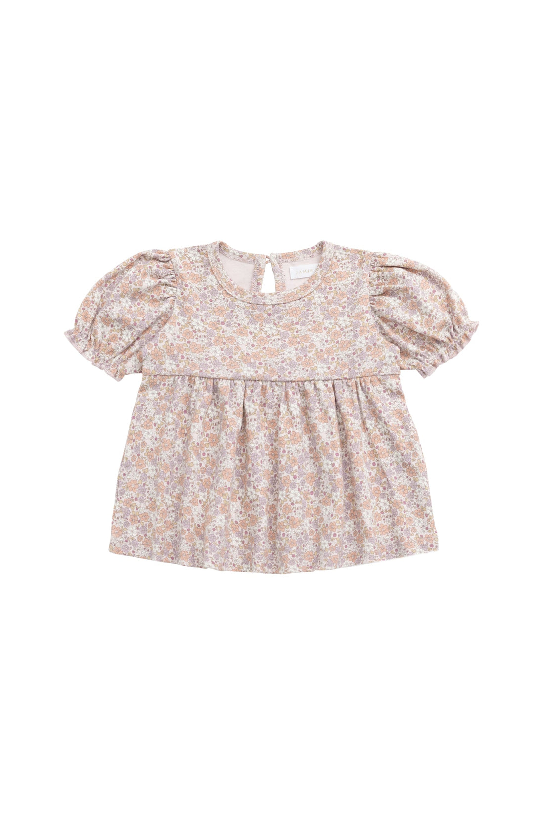 Organic Cotton Camille Top - Chloe Mauve Childrens Top from Jamie Kay Australia