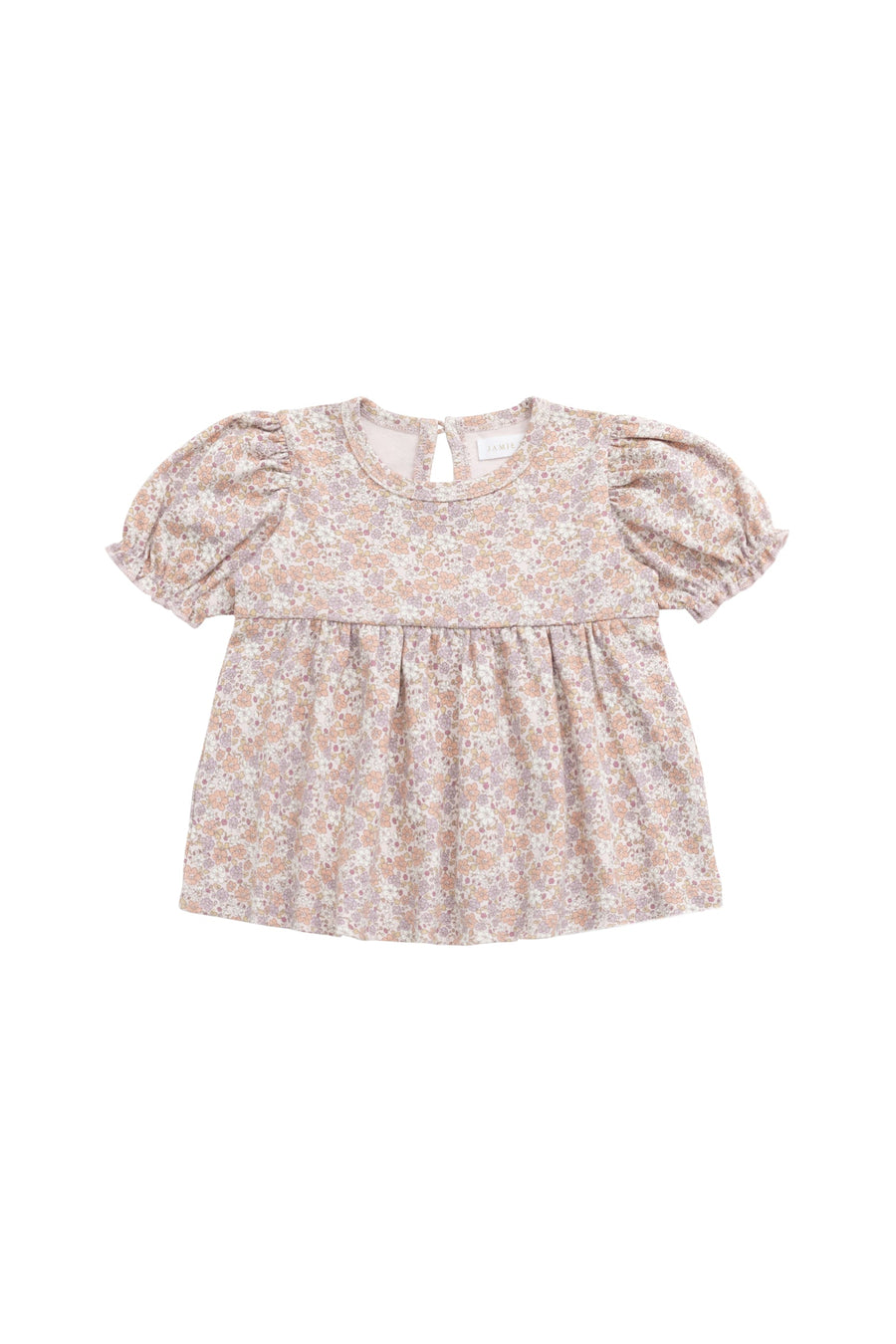 Organic Cotton Camille Top - Chloe Mauve Childrens Top from Jamie Kay Australia