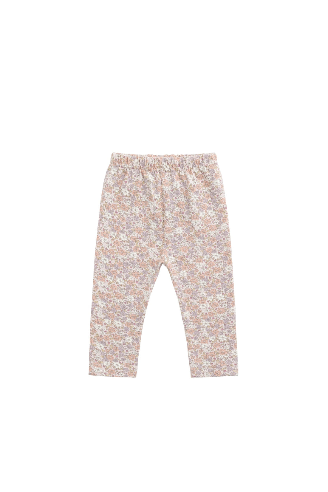 Organic Cotton Everyday Legging - Chloe Mauve Childrens Legging from Jamie Kay Australia