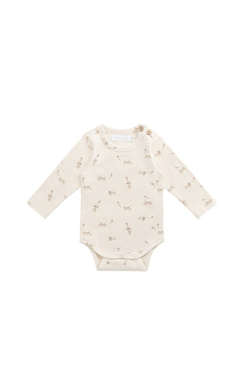 Organic Cotton Fernley Bodysuit - Kitten and His Kites Childrens Bodysuit from Jamie Kay Australia