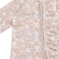 Organic Cotton Melanie Onepiece - Chloe Mauve Childrens Onepiece from Jamie Kay Australia