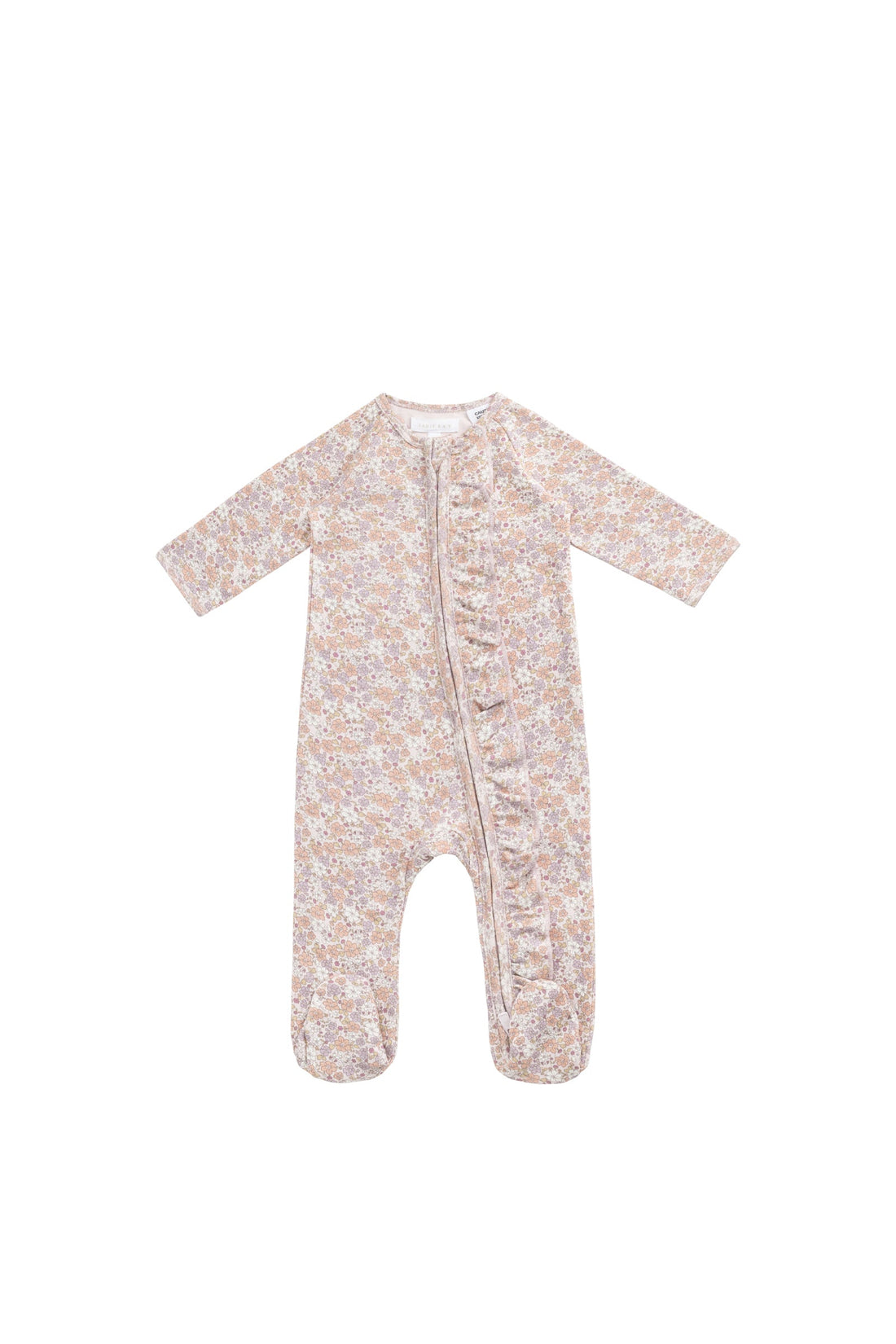 Organic Cotton Melanie Onepiece - Chloe Mauve Childrens Onepiece from Jamie Kay Australia