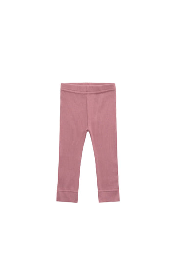 Organic Cotton Modal Everyday Legging - Rose Garden Childrens Legging from Jamie Kay Australia