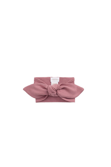 Organic Cotton Modal Lilian Headband - Rose Garden Childrens Headband from Jamie Kay Australia