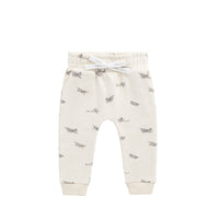 Organic Cotton Morgan Track Pant - Avion Oat Childrens Pant from Jamie Kay Australia