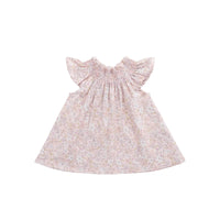 Organic Cotton Tamara Top - Chloe Mauve Childrens Top from Jamie Kay Australia