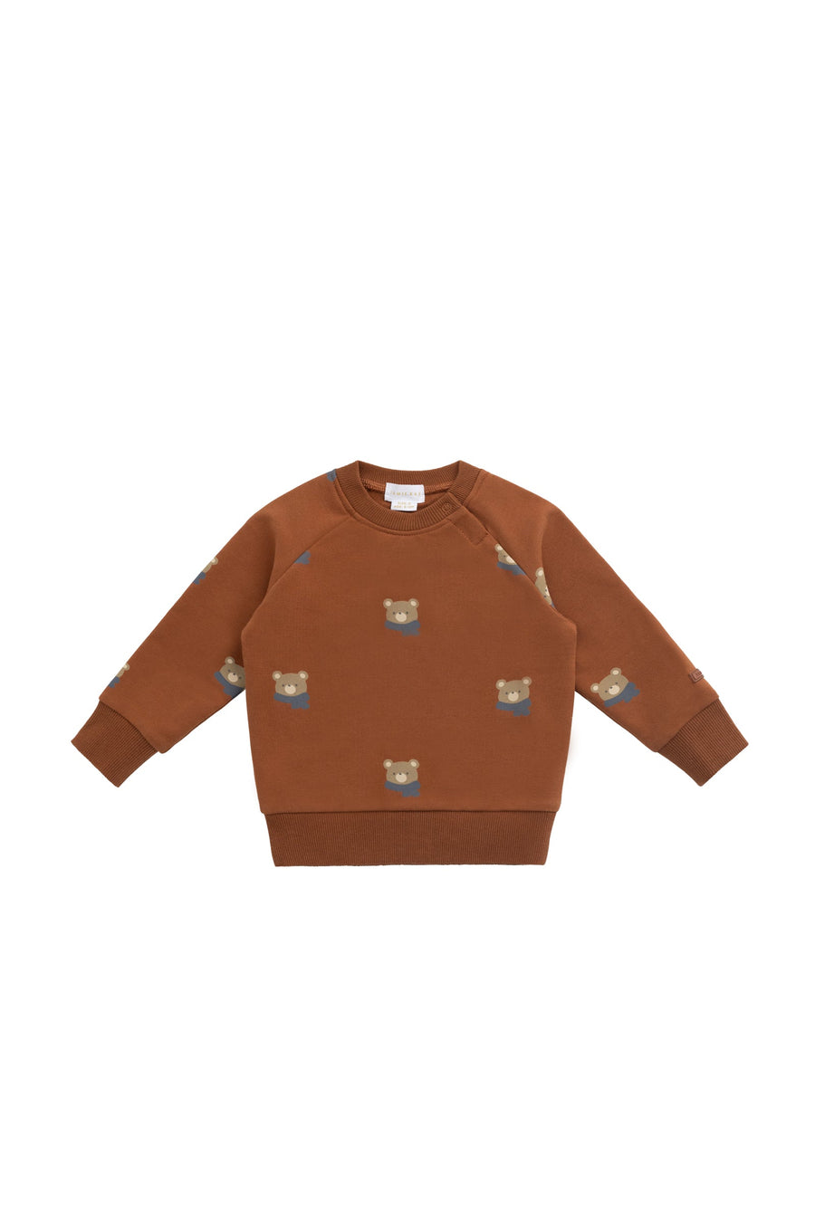 Organic Cotton Tao Sweatshirt - Cosy Bobbie Ginger Childrens Top from Jamie Kay Australia