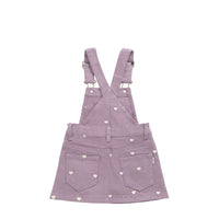 Overall Dress - Petite Heart Melody Childrens Overall from Jamie Kay Australia