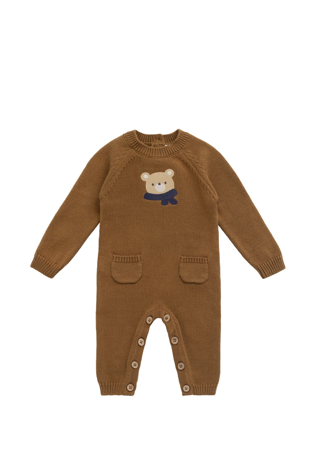 Theo Onepiece - Cosy Bobbie Autumn Bronze Childrens Onepiece from Jamie Kay Australia