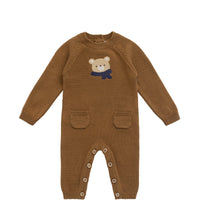 Theo Onepiece - Cosy Bobbie Autumn Bronze Childrens Onepiece from Jamie Kay Australia