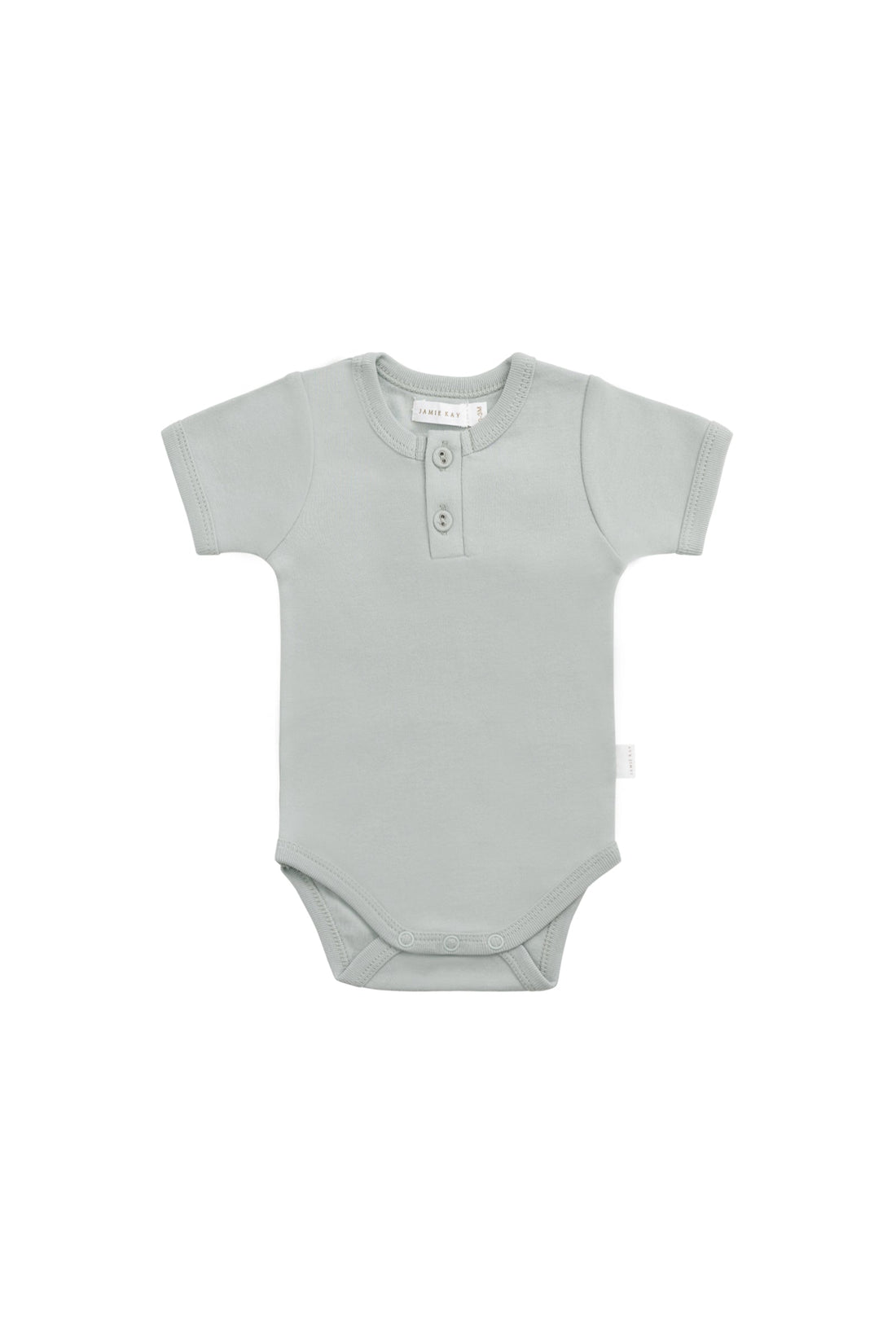 Organic Cotton Benny Tee Bodysuit - Lake Childrens Bodysuit from Jamie Kay Australia